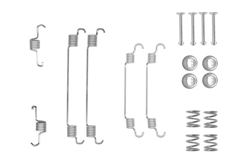 BOSCH Accessory Kit, brake shoes with spring 1 987 475 295 OPEL,PEUGEOT,TOYOTA,AGILA (B) (H08),107 Schrägheck (PM_, PN_),108,AYGO (WNB1_, KGB1_)