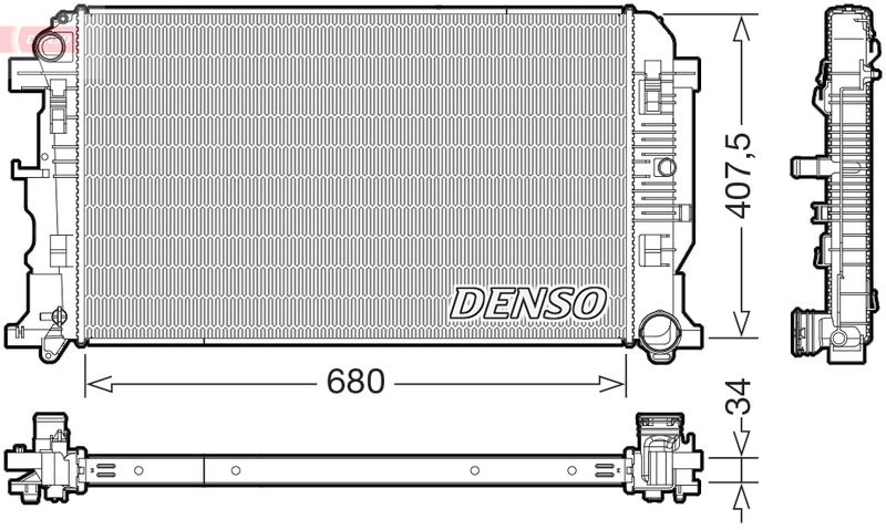 Radiator DRM32053 Denso