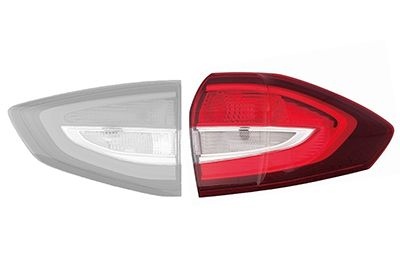 Tail Light 1968932 Van Wezel