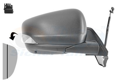 Exterior mirror * HAGUS * 4414806