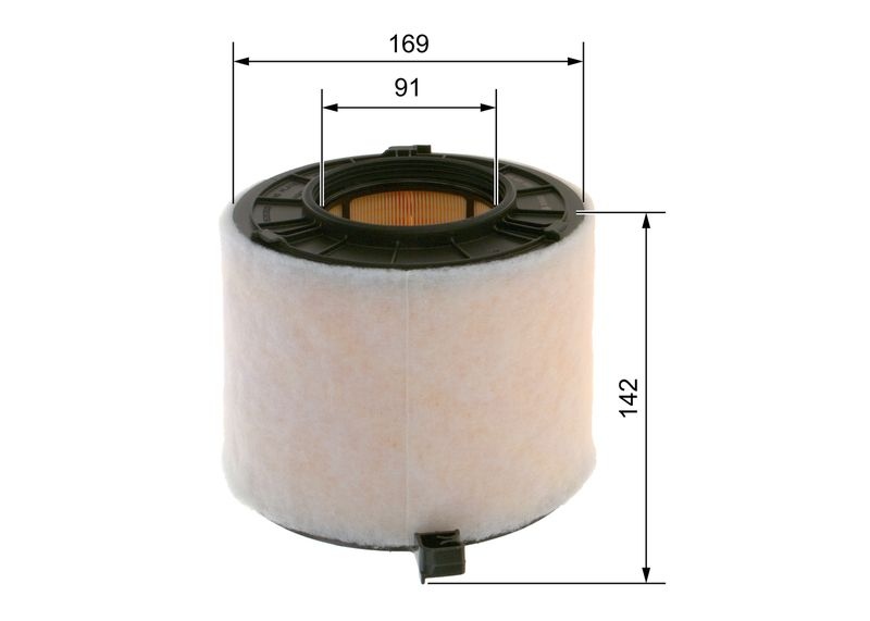 BOSCH Air filter Filter Insert F 026 400 677 Engine air filter,Engine filter AUDI,A4 B9 Avant (8W5, 8WD),A5 Sportback (F5A),Q5 (FYB)