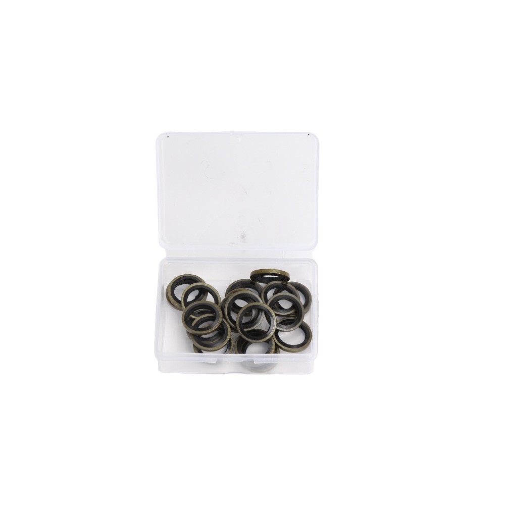 Sortiment Sumppluggringar gummi 16mm 20 st
