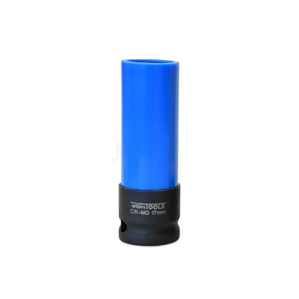 Impact socket 17 mm Blue