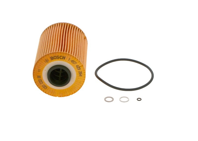 BOSCH Oil filter Filter Insert 1 457 429 264 Engine oil filter BMW,3 Cabrio (E36),3 Coupe (E46),3 Limousine (E36),Z3 Roadster (E36),Z4 Roadster (E85)