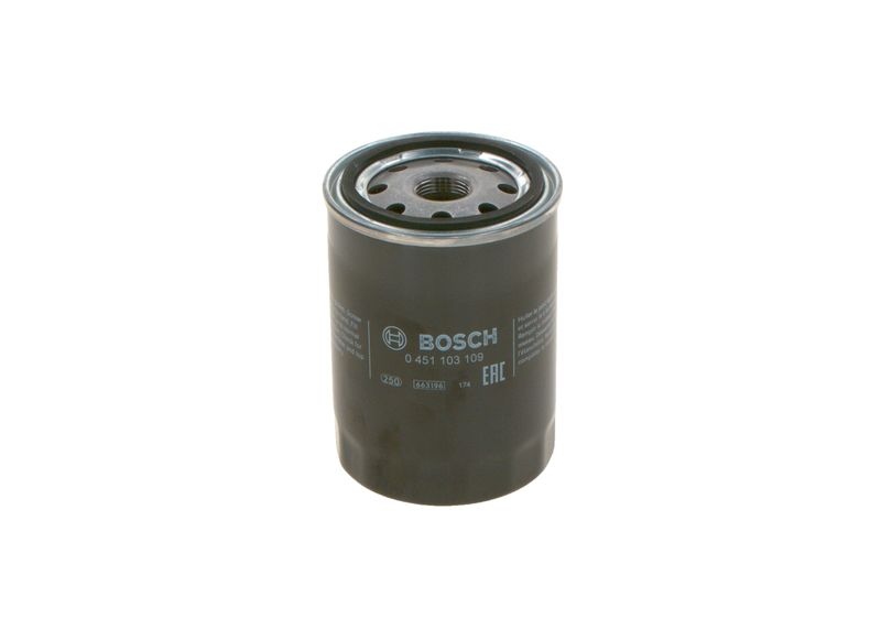 BOSCH Oil filter Spin-on Filter 0 451 103 109 Engine oil filter FIAT,CITROËN,ARO,DUCATO Kasten (280),DUCATO Pritsche/Fahrgestell (280)