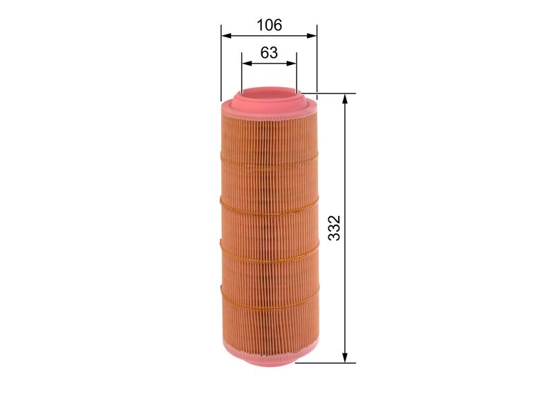 BOSCH Air filter MERCEDES-BENZ 1 457 433 069 6680940004,6680940104,6680940204 Engine air filter,Engine filter 6680940304,668094030464,A6680940004