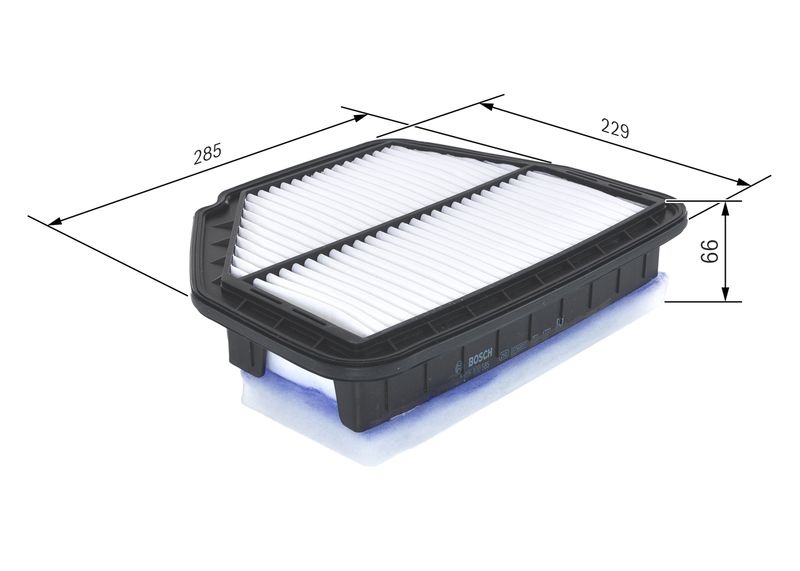 BOSCH Air filter Filter Insert F 026 400 585 Engine air filter,Engine filter OPEL,CHEVROLET,VAUXHALL,ANTARA,CAPTIVA (C100, C140),Antara (L07)