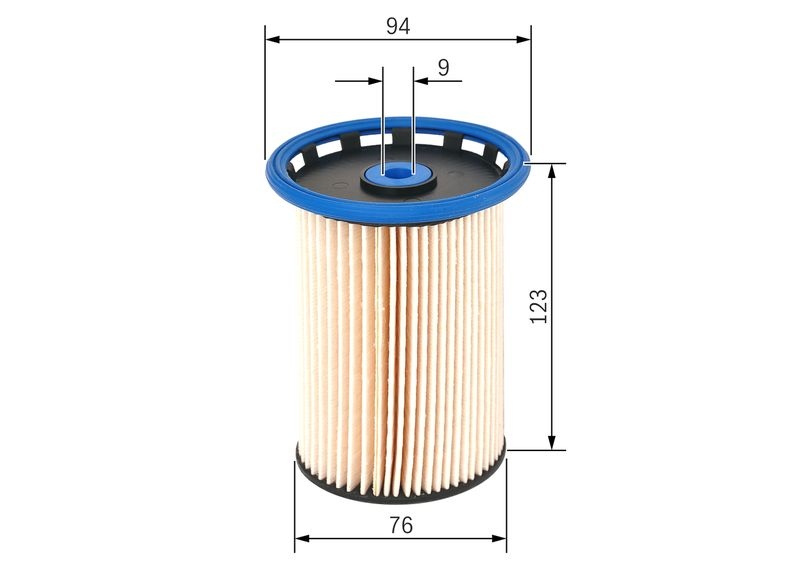 BOSCH Fuel Filter Filter Insert F 026 402 855  VW,PORSCHE,Touareg (7P5, 7P6),Cayenne (92A)
