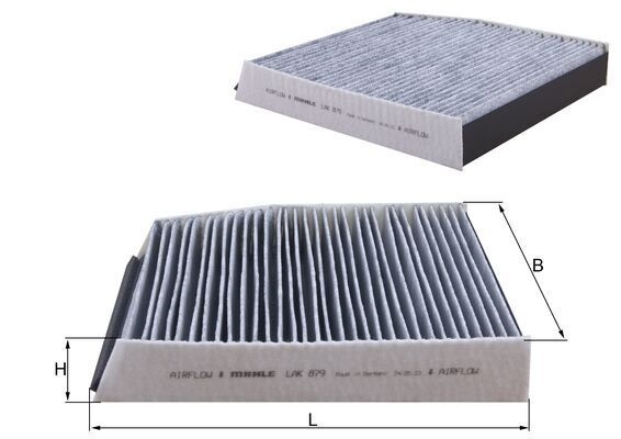 MAHLE ORIGINAL Pollen filter VW,AUDI,MERCEDES-BENZ LAK 879 272775DA0A,272775DA2A,70598435 2468300018,2468300118,A2468300018,A2468300118,272775DA0A