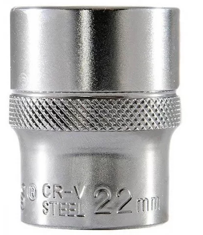 Rooks Socket 1/2", 6-sided, 22 mm