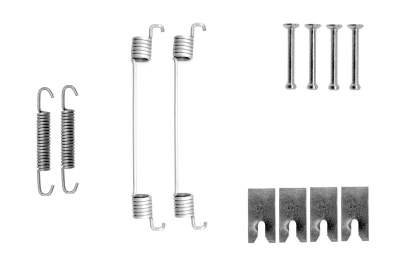 BOSCH Accessory Kit, brake shoes with spring 1 987 475 300 TOYOTA,NISSAN,Yaris Schrägheck (_P9_),RAV 4 III (ACA3_, ACE_, ALA3_, GSA3_, ZSA3_)