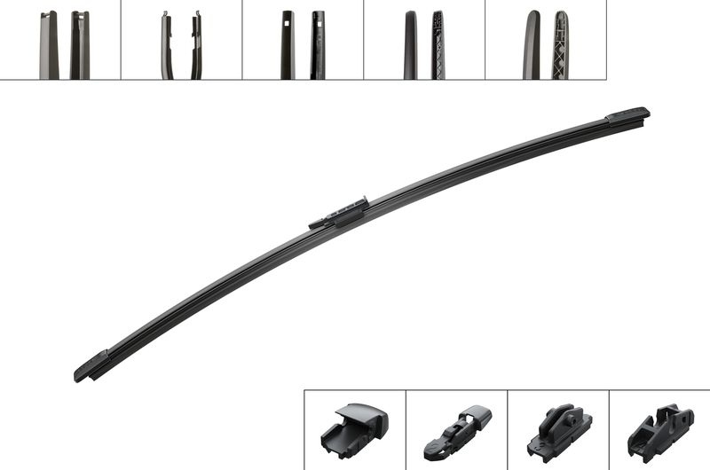 BOSCH Wiper blade Rear 400mm 3 397 016 509 Windscreen wiper,Window wiper VW,AUDI,MERCEDES-BENZ,TOURAN (1T1, 1T2)
