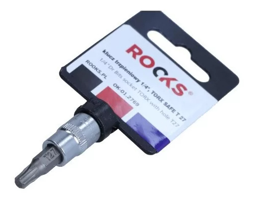 Rooks Bit Socket 1/4" Torx T27