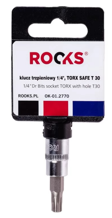 Rooks Bit Socket 1/4" Torx T30