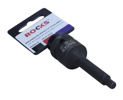 Rooks Impact bit Socket 1/2", mm, Allen 6