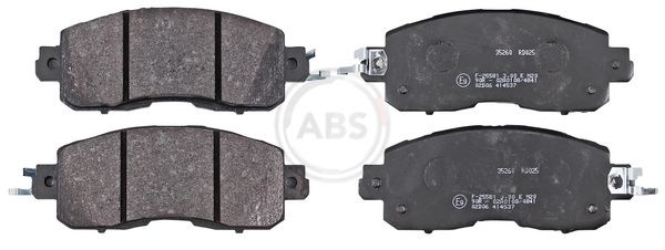 Brake Pad Set, disc brake 35260 ABS