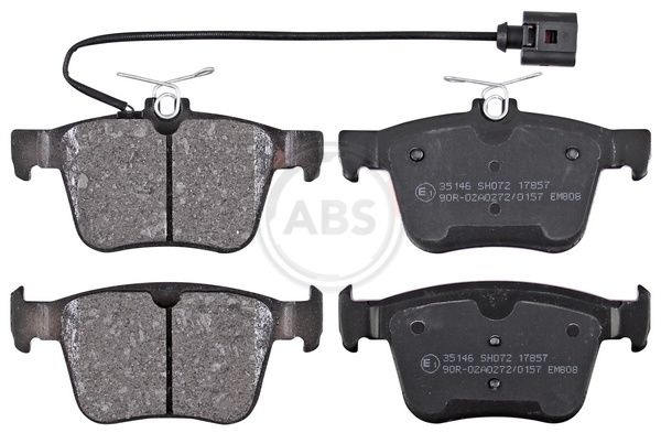 Brake Pad Set, disc brake 35146 ABS