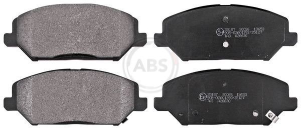 Brake Pad Set, disc brake 35187 ABS