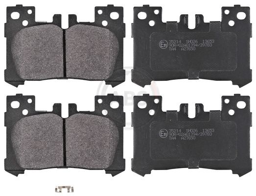 Brake Pad Set, disc brake 35214 ABS