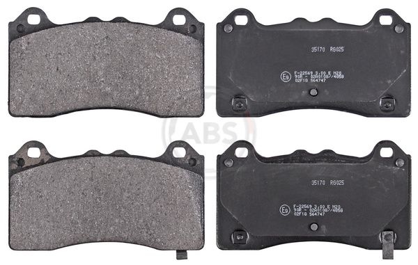 Brake Pad Set, disc brake 35170 ABS