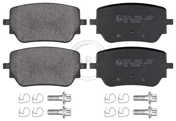 Brake Pad Set, disc brake 35219 ABS