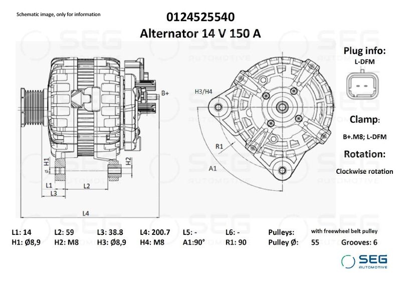 Dynamo Renault 150A