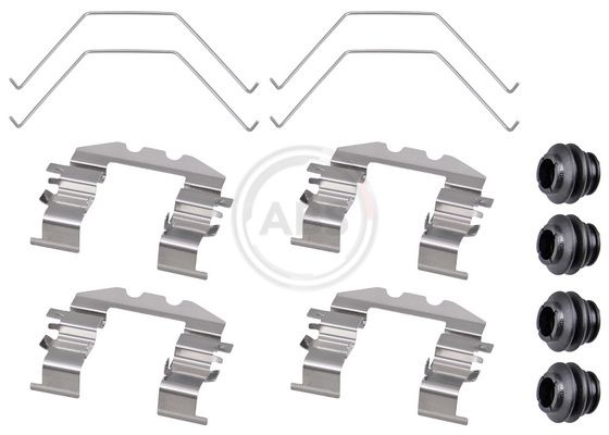 Accessory set, disc brake pad 1957Q ABS