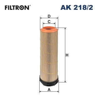 Filtron Luftfilter Ak 2182 Mercedes-Benz Ak218/2 Storlek 2