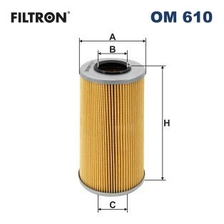 Filtron Oljefilter Om 610 Ssangyong Om610 Storlek 2