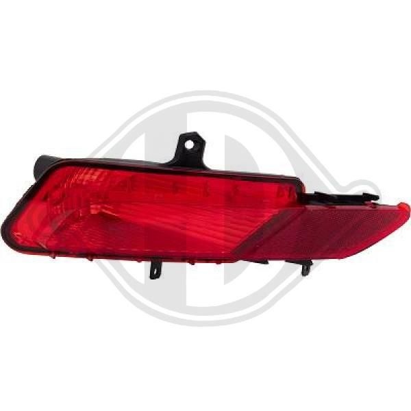 Rear fog lamp 7676093 Diederichs