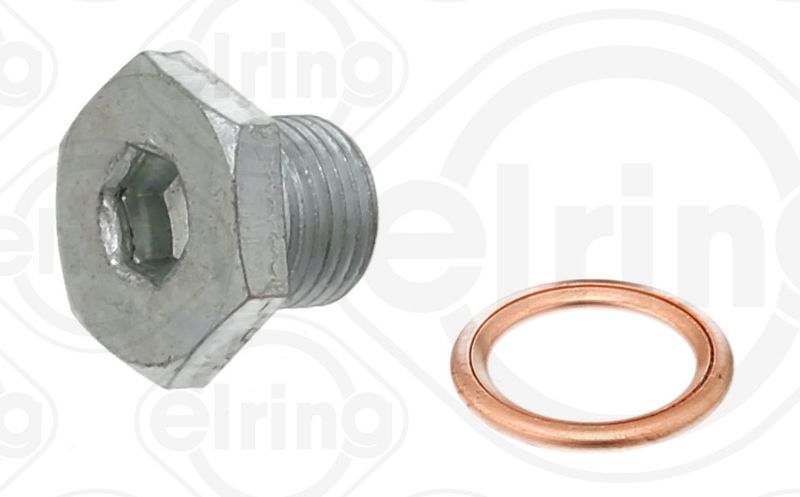 ELRING Drain Plug M14x1,25x13 877.950 Oil Drain Plug,Oil Drain Plug, oil pan FIAT,HYUNDAI,PEUGEOT,DUCATO Pritsche/Fahrgestell (230),DUCATO Bus (230)