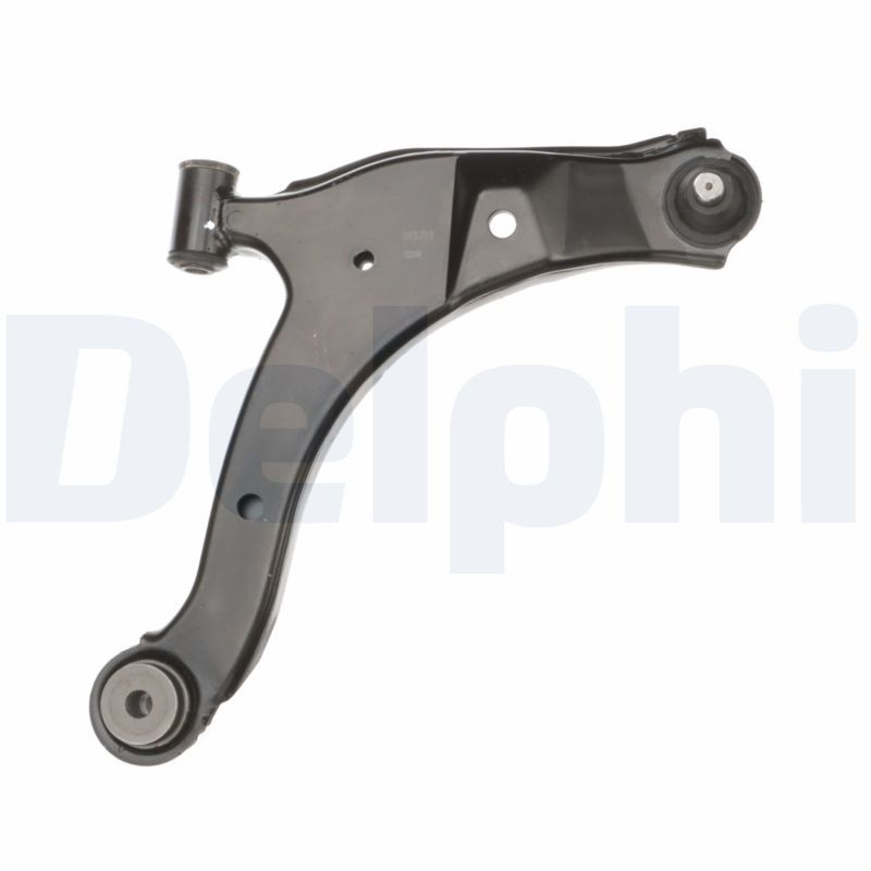 Control arm, wheel suspension