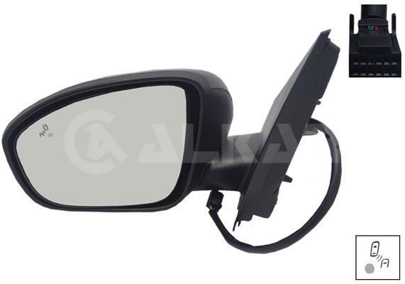 Exterior Mirror 6145207 Alkar