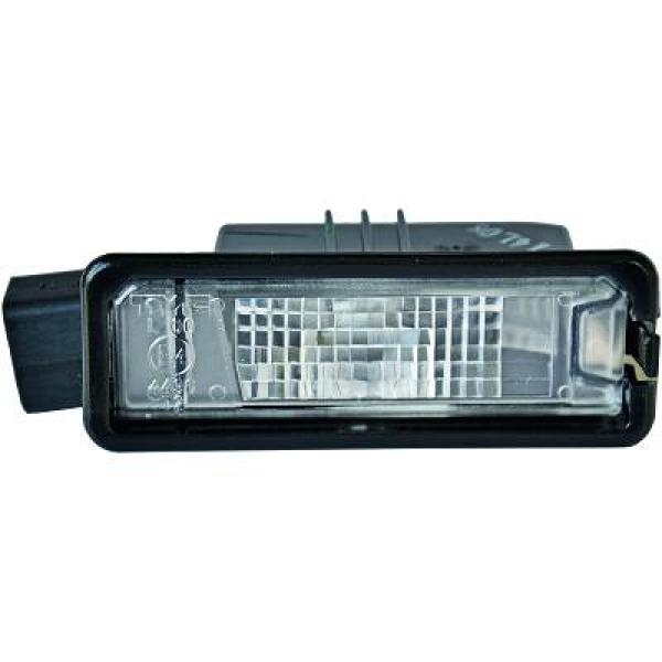 DIEDERICHS Number Plate Light both sides 2215694 Licence Plate Light VW,SEAT,MAN,Golf VII Schrägheck (5G1, BQ1, BE1, BE2),GOLF VI (5K1)
