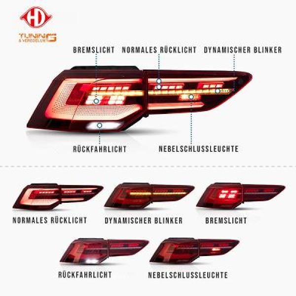 Taillight set HD Tuning 2218395 Diederichs