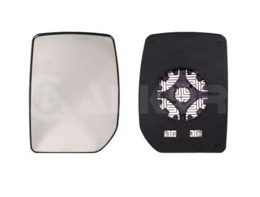 VAN WEZEL Wing Mirror Glass FORD 1898837 4059968 Side Mirror Glass,Mirror Glass,Door Mirror Glass,Rear View Mirror Glass,Mirror Glass, outside mirror