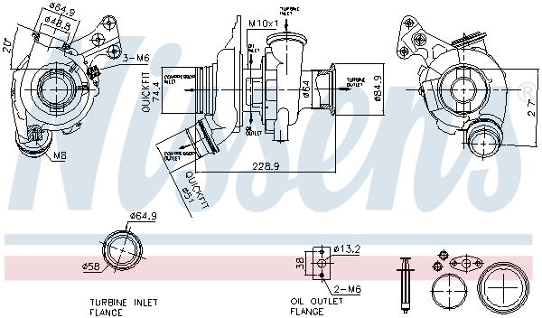 Turbocharger **FIRST FIT**