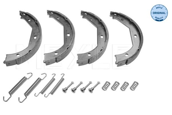 MEYLE Handbrake Shoes BMW 314 042 0007/S 1163988,34411163988,34416761292 Parking Brake Pads,Handbrake Pads,Brake Shoe Set, parking brake 6761292