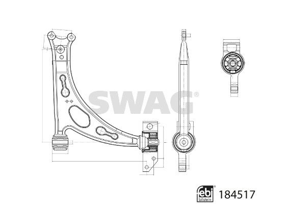 Control arm, Wheel Suspension