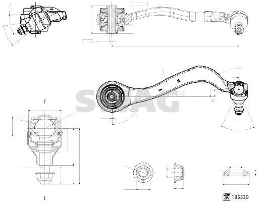 Control arm, Wheel Suspension