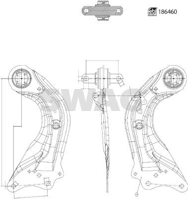 Control arm, Wheel Suspension