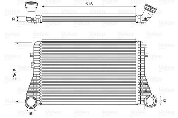VALEO Intercooler VW,AUDI,SKODA 818795 1K0145803,1K0145803A,1K0145803B Turbo Intercooler,Intercooler, charger 1K0145803CD,1K0145803E,1K0145803L