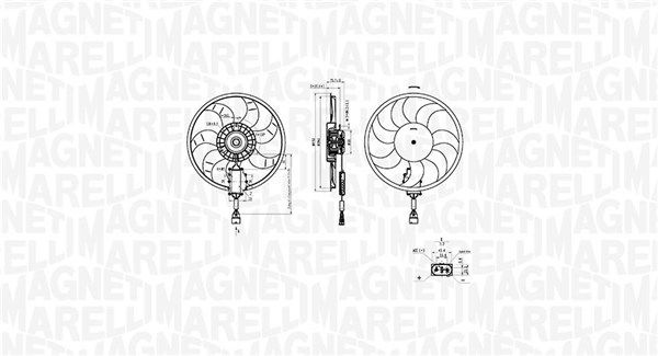 Cooling fan wheel