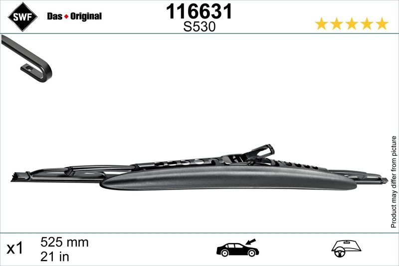 Wiper Blade 116631 SWF