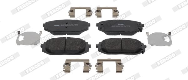 Brake pad set, disc brake FDB5445 Ferodo