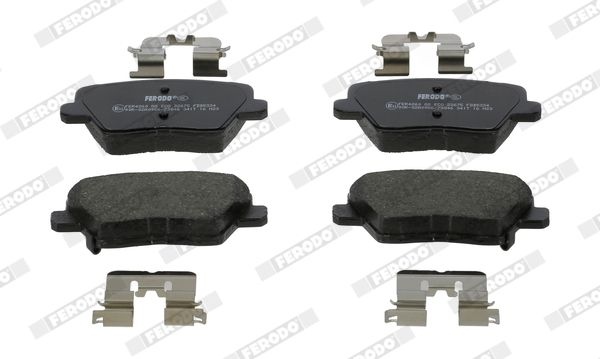 Brake pad set, disc brake FDB5334 Ferodo