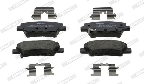 Brake Pad set, Disc Brake FDB5450 Ferodo