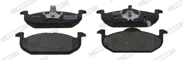 Brake pad set, disc brake FDB5494 Ferodo