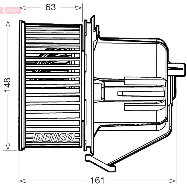 Interior Ventilation DEA07027 Denso