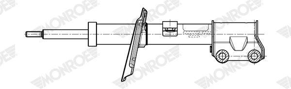 Shock absorber G7993 Monroe